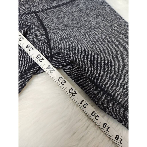 Tuff Athletics Womens Leggings Pants Gray Low Rise Stretch Space Dye S - Picture 5 of 7